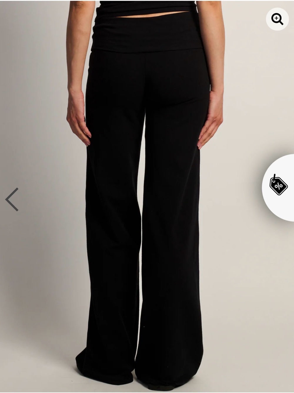 Harlow Black Wide Leg Pants
